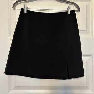 & Other Stories black mini skirt